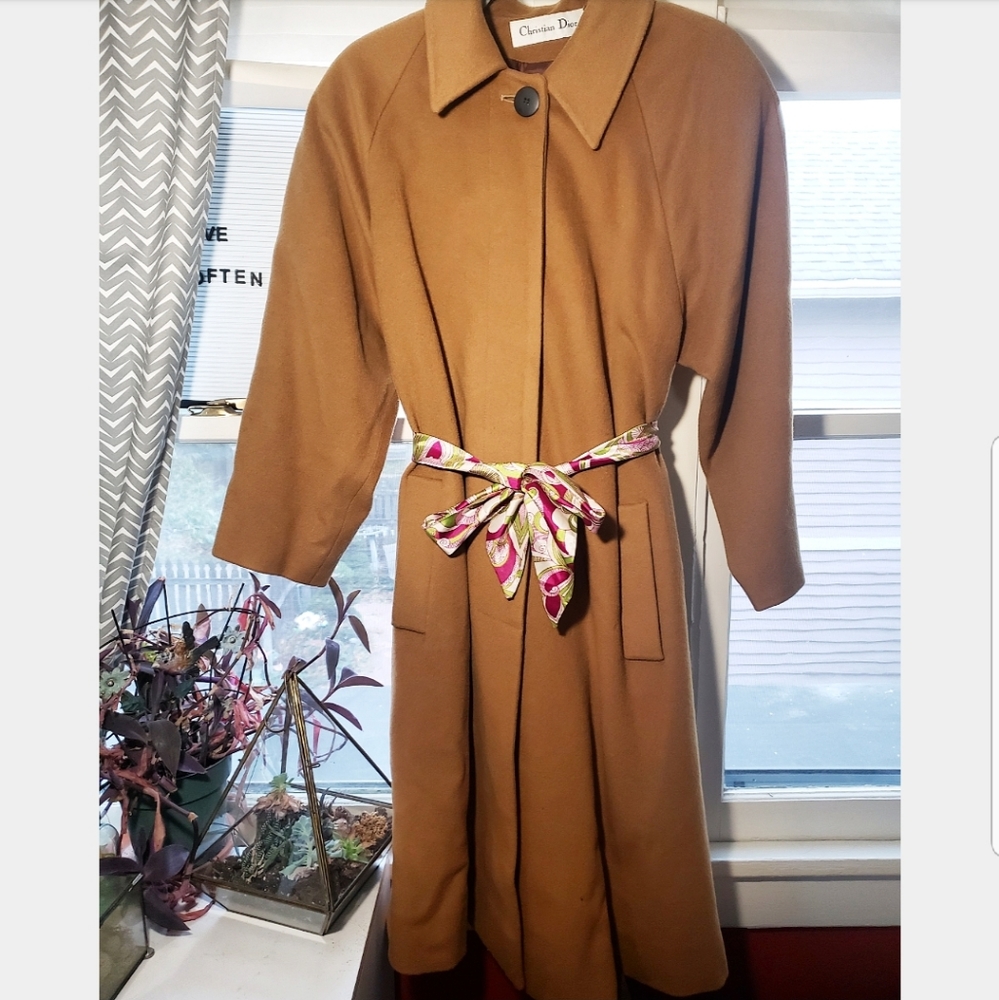 Christian Dior Loro Piana Vintage Wool Coat